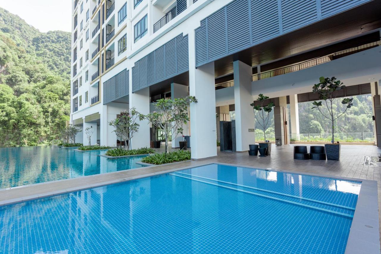 Ipoh Tambun Lost World Sunway Onsen Suites Luna 2R2B 8Paxs Eksteriør bilde